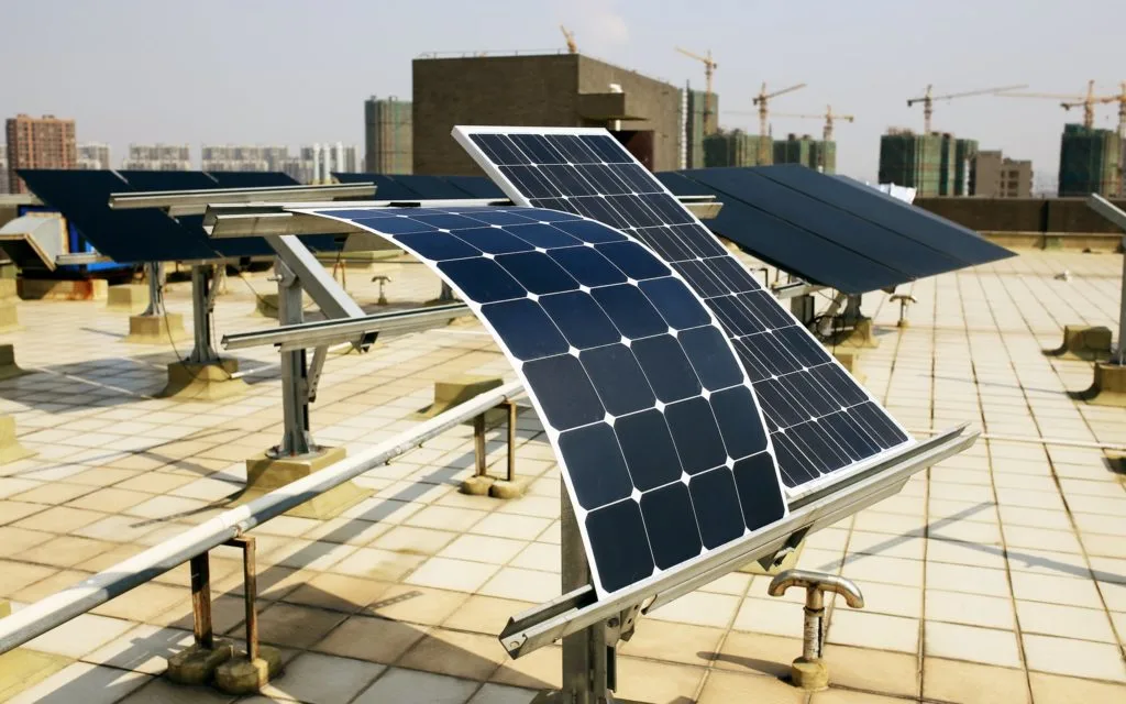 Thin flim solar panels