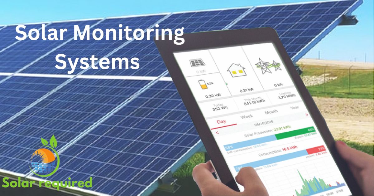 Role of Solar Monitoring Systems in Solar panel system