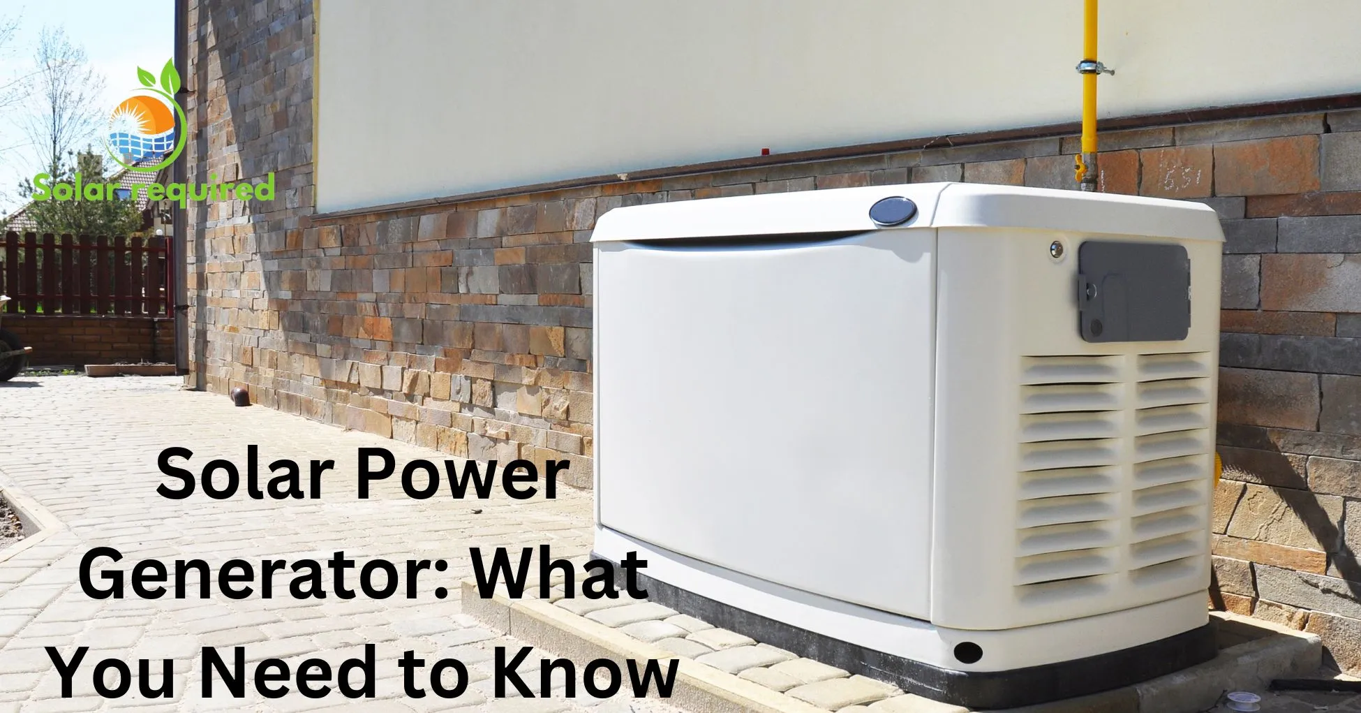 Solar Power Generator What You Need to Know.webp