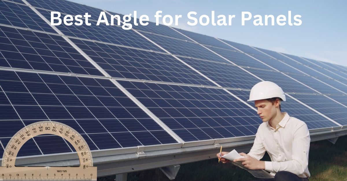 best Angle for solar panels