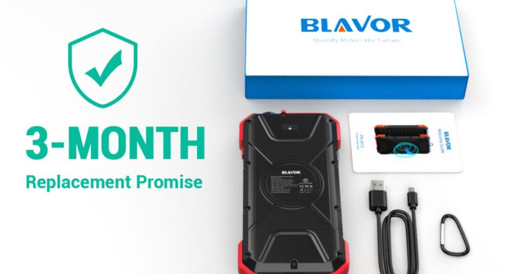 Blavor Solar Power Bank