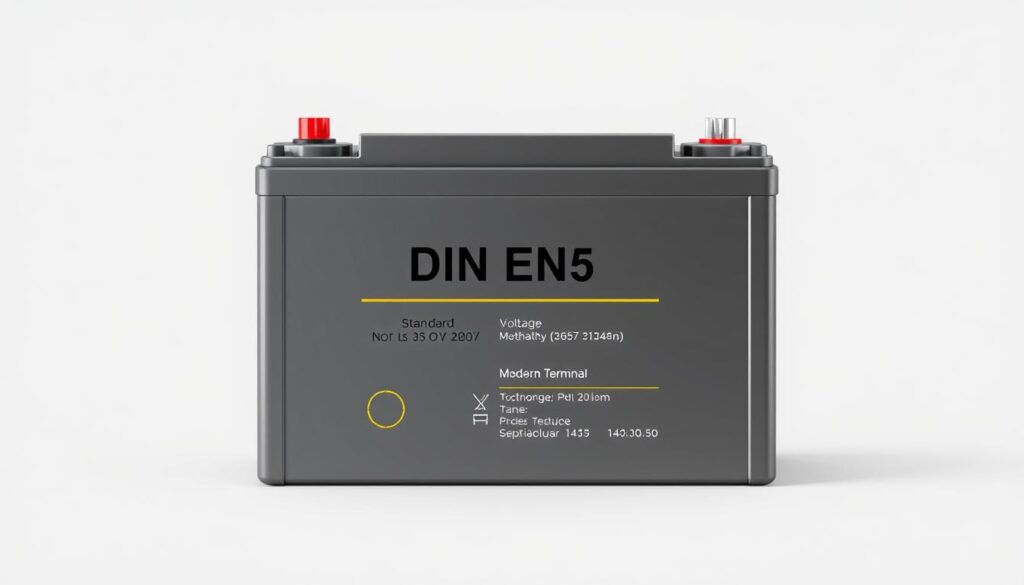 din en5 solar panel battery