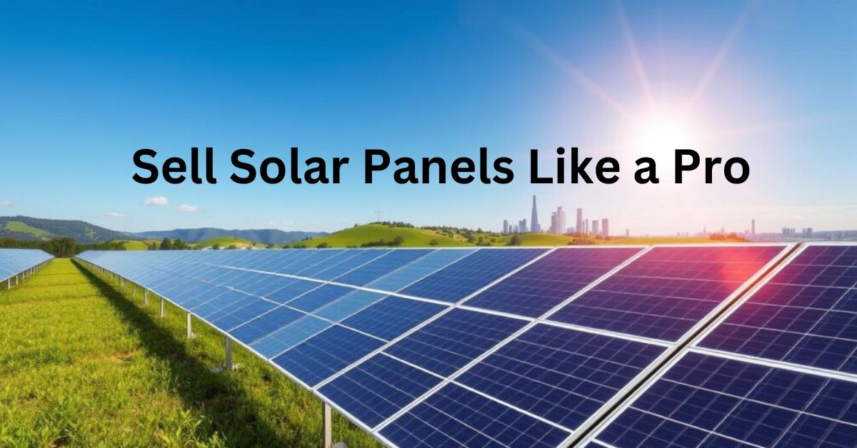 10 Proven Strategies for Selling Solar Panels Like a Pro