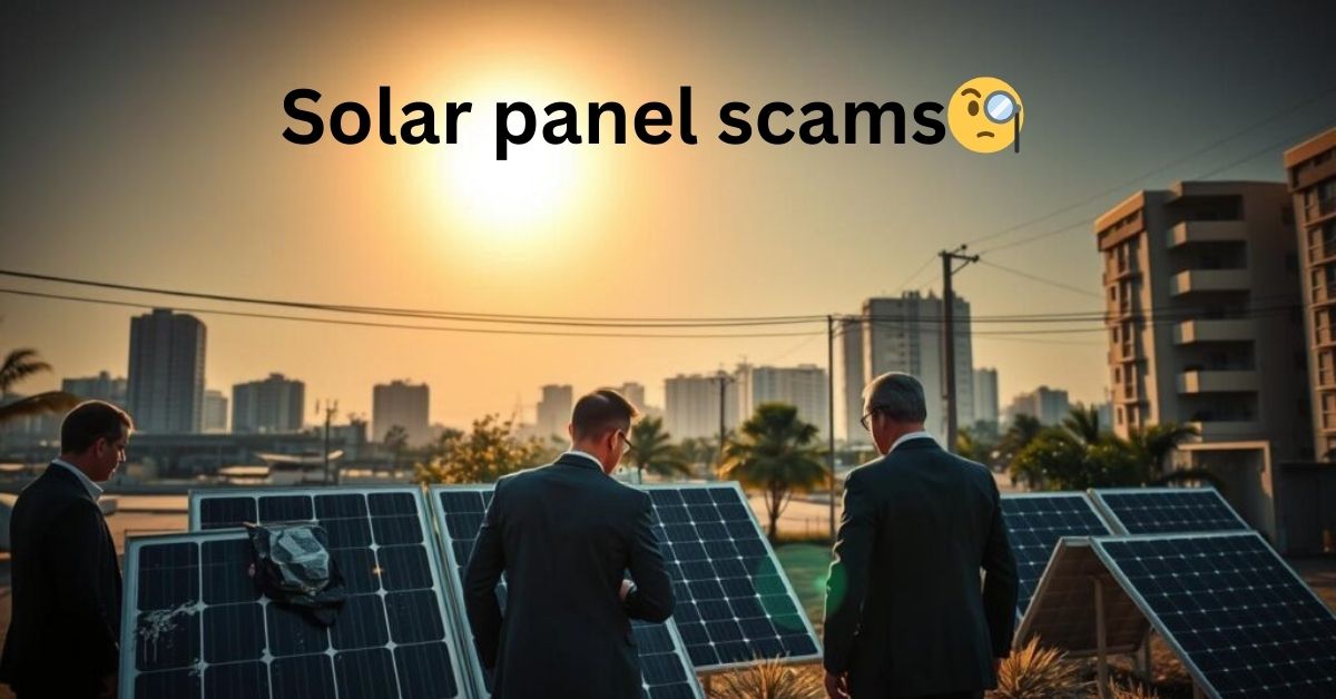 3 Common Solar Panel Scams and How to Avoid Them!